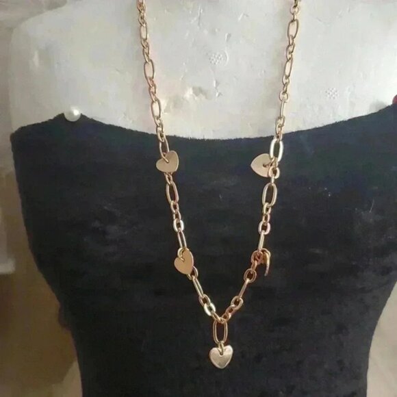Fashion gold short necklaces - Picture 2 of 4